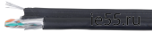 ITK Витая пара F/UTP кат.5E 4х2х24AWG LDPE трос 1,2мм (305м)