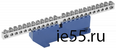 Шина N "ноль" на DIN-изол. Ni ШНИ-6х9-24-Д-С IEK