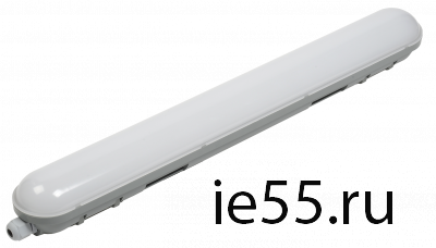 Светильник ДСП 1304 18Вт 4500К IP65 600мм серый пластик IEK