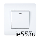 2-позиционный выключатель с LED-подсветкой 10А 250В (CHINT)