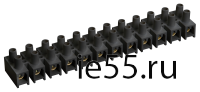 Зажим винтовой ЗВИ-5 н/г 1,5-4,0мм2 (2 шт/блистер) ИЭК черные