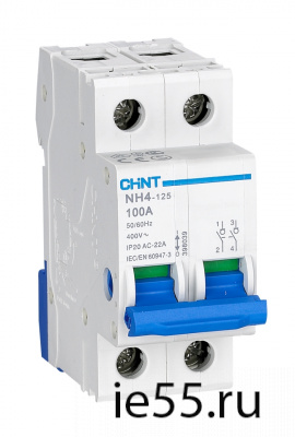 Выключатель нагрузки NH4 4P 32A (CHINT)