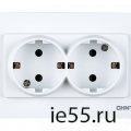 Розетка без заземляющего контакта серии NEW3