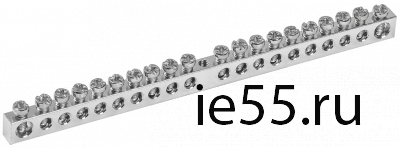 Шина PEN "земля-ноль" 6х9мм 20/1 Ni (20групп/креп. цен.) IEK