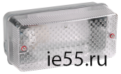Светильник НПП3006 серый 60Вт IP54 ИЭК