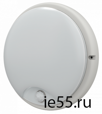 Светильник LED ДПО 4200Д 12Вт IP54 6500K круг бел. ИК ДД IEK
