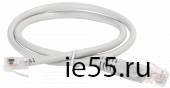 ITK Коммутац. шнур (патч-корд), RJ45-RJ12, 1м, серый