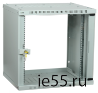 ITK Шкаф LINEA WE 18U 600x650мм дверь стекло серый