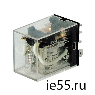 Реле промежуточное 3SJ4L-2 (LY-2)   DC  12 V ЭНЕРГ