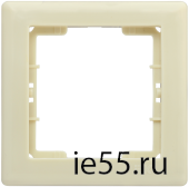 РГ-1-БК Рамка 1 мест. BOLERO кремовый IEK