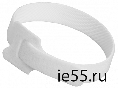 Хомут-липучка ХКл 14х310мм белый (100шт) IEK