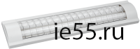 Светильник ЛПО3017/решетка 2х36 Вт 230В Т8/G13 ИЭК