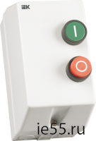 Контактор КМИ11260 12А IP54 с индик. Ue=400В/АС3 ИЭК