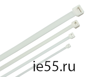 Хомут морозостойкий Хкм 4,8х300мм белый (100шт) IEK