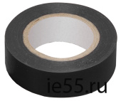 Изолента 0,13х15 мм черная 10 метров ИЭК
