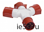 Адаптер трехлучевой ССИ-1013-214 3Р+РЕ 16А 380-415В IP44 ИЭК