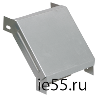 Поворот на 90 гр. вертикальный внешний 100х500 RAL