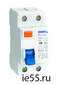 Устройство защитного отключения(УЗО) NL1-63 6kA 4P 25A 300mA тип AC (DB) (CHINT)
