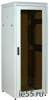 ITK LINEA N 38U 800х800мм стекл. пер. дв. задн. металл. сер.
