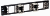 ITK 3U рама для 15 плинтов типа Krone, LSA-PLUS, черная