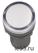 Лампа AD16DS(LED)матрица d16мм белый 24В AC/DC  ИЭК