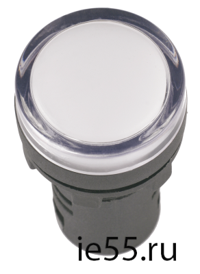 Лампа AD16DS(LED)матрица d16мм белый 24В AC/DC  ИЭК