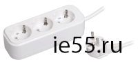 Удлинитель У03 3 места 2Р+РЕ/5.0 метра 3х1мм2 16А/250В CLASSIC IEK