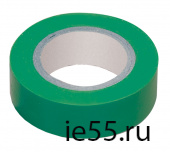Изолента 0,18х19 мм зеленая 20 метров ИЭК