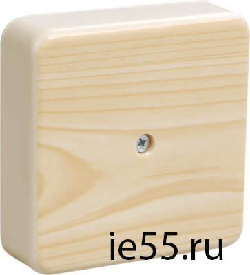 Коробка распаячная КМ для о/п 100х100х29мм сосна IEK