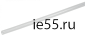 Термоусадочная трубка ТТУ 22/11 прозрачная 1 м IEK