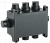 Коробка распаячная 118х76х60мм для монолит. стр. черная IEK