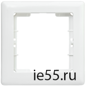 РГ-1-ББ Рамка 1 мест. BOLERO белый IEK