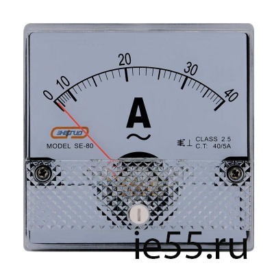 Aмперметр SE-80 (SF-80)     40А/5А  ЭНЕРГИЯ
