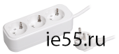 Удлинитель У03 3 места 2Р+РЕ/1.5 метра 3х1мм2 16А/250В CLASSIC IEK