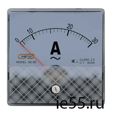 Aмперметр SE-80 (SF-80)     30А/5А  ЭНЕРГИЯ