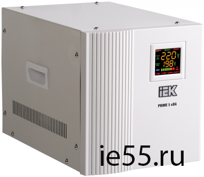 Стабилизатор напряжения переносной серии Prime 5 кВА IEK