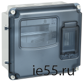 Корпус пластиковый ЩУРн-П 1/3 IP66 PC LIGHT IEK