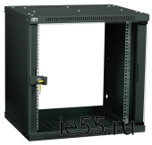 ITK Шкаф LINEA WE 9U 600x450мм дверь металл серый