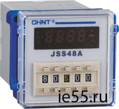 Реле времени JSS48A-G2 8-контактный двух групповой переключатель с 2х-значной настройкой 101002184