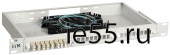 ITK 1U кросс укомплектованный: SC (Simplex) 24шт;  (OM3)