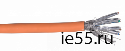 ITK Витая пара S/FTP кат.6A 4х2х23AWG PVC серый (305м)