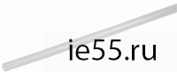 Термоусадочная трубка ТТУ 14/7 прозрачная 1 м IEK