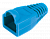 ITK Колпачок изолирующий для разъема RJ-45, PVC, СИНИЙ