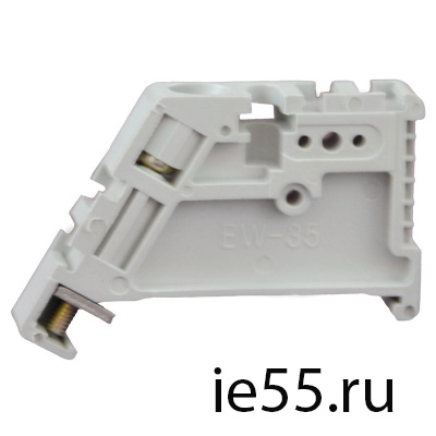 Ограничитель на DIN-рейку EW-35  (уп.100шт)ЭНЕРГИЯ