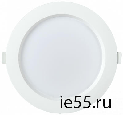 Светильник LED ДВО 1703 белый круг 18Вт 6500K IP40 IEK