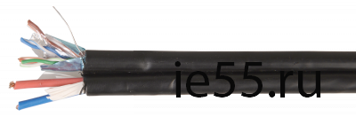 ITK Витая пара F/UTP кат.5E 4х2х24AWG LDPE каб. пит. 2x0,75