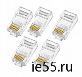 ITK Разъём RJ-45 UTP для кабеля кат.5E FPS