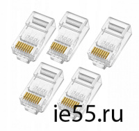 ITK Разъём RJ-45 UTP для кабеля кат.5E FPS