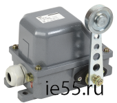 КУ-701 У1, рычаг с роликом, 10А, IP44, 2 эл. цепи IEK