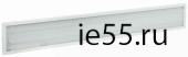 Светильник светодиодный ДВО 6567-P 36Вт 4000К 1200х180х20 призма IEK